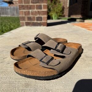 Birkenstock Brown Double Strap Sandals